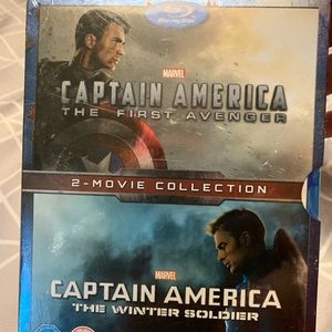 NWT Captain America Blue Ray Box set
